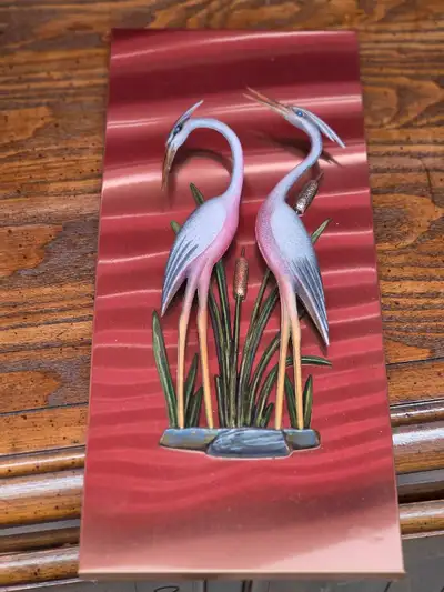 Metal Heron Wall Art, View more