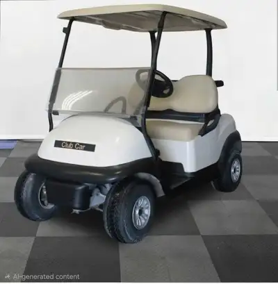 Looking for electric Club Car golf cart that needs batteries , View more