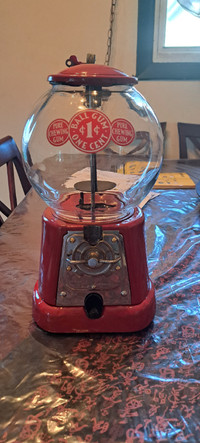 Antique gumball machine