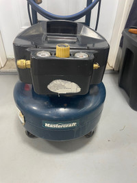 Mastercraft air 6 gallon compressor for sale