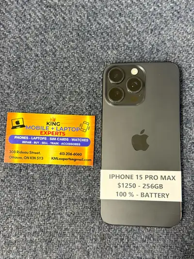iPhone 15 pro max new , View more