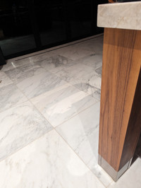 Pacific White Marble Honed