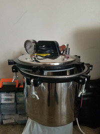 BAOSHISHAN 8L Steam Autoclave 8.4 QT Stainless Steel Portable La