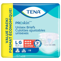 NEW Tena Proskin Incontinence Briefs, Large, 26 Count