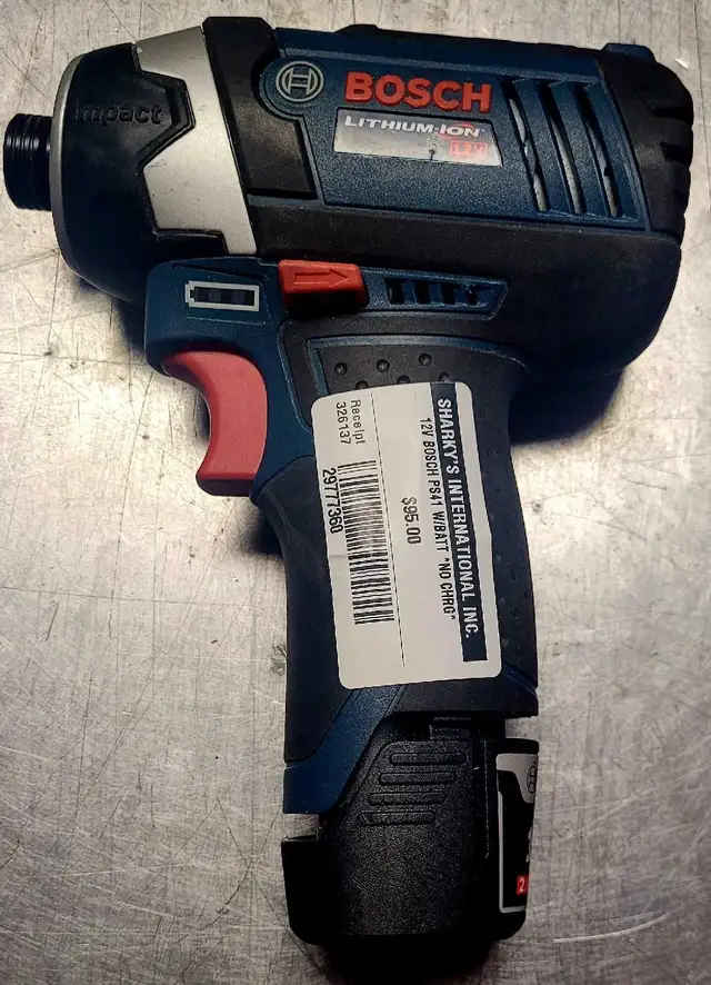 12V Bosch Impact Driver PS41 (29777360) in Power Tools in Calgary - Image 2