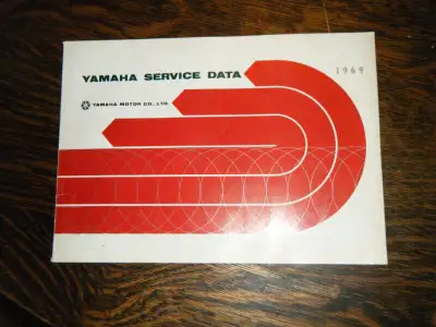 Yamaha Motorcycles Service Data 1969 shipping available at your cost any questions please email