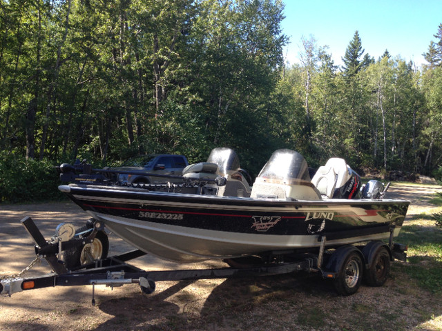2003 Lund Pro-V 1800 SE Low Hours Yamaha 175hp in Powerboats & Motorboats in Edmonton - Image 3