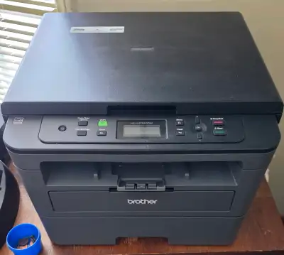 Brother Laser Monochrome printer (2-sided), scanner, New drum, View more