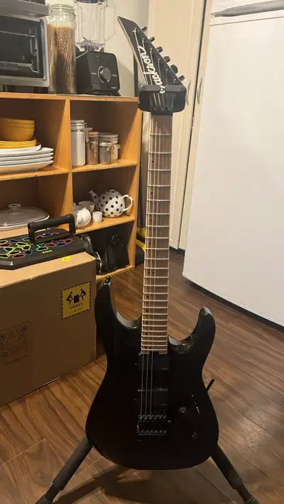 MIM Jackson with real Floyd Rose - MIJ Red Jackson DK2, View more