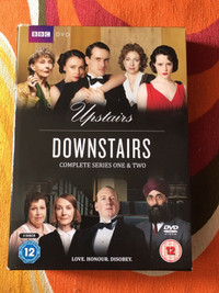 Upstairs Downstairs BBC Series One and Two pal region 2 DVD 