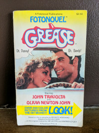 Rare Vintage 1978 Grease Fotonovel Movie Picture Book