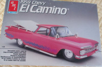 Vintage 1989 AMT ERTL 1959 Chevy El Camino 1/25