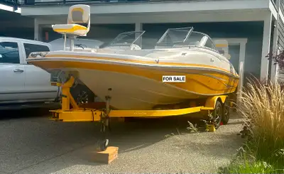 2007 Tahoe 216 WT Great for cruising, fishing & skiing/tubing. * 4.3L MerCruiser V6 * Tandem axle tr...