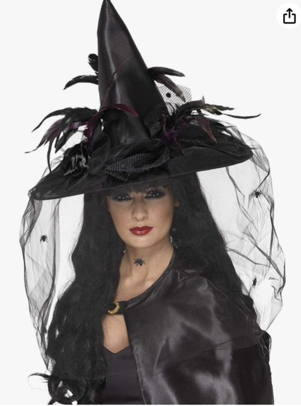 Witch Costume (Witch Hat and Dress) in Costumes in Markham / York Region