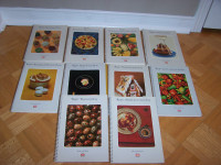10 TIME LIFE - FOODS OF THE WORLD RECIPE BOOKS