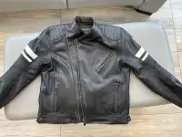 Manteau de cuir BMW pour moto