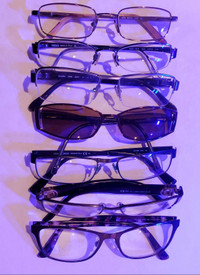 Designer eye glasses various name brands