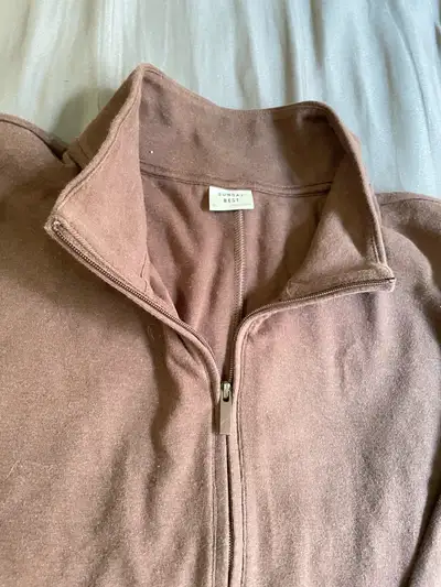  Sunday Best Quarter Zip Brown  Dress - Size XL - $10, View more
