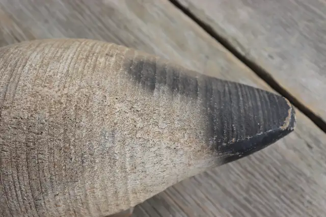 Old Wooden Decoy On Stand in Arts & Collectibles in London - Image 7