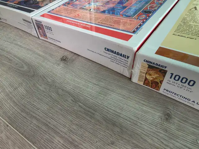 China Daily 1000-Piece Puzzles in Toys & Games in Ottawa - Image 3