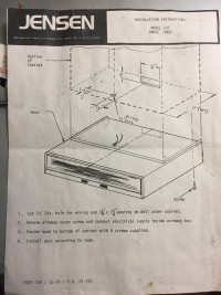 RV range hood