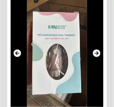 Fansidi Baby Nail Trimmer Rechargeable Brand New In Box , View more