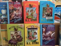 R.L.Stine Goosebumps Books +