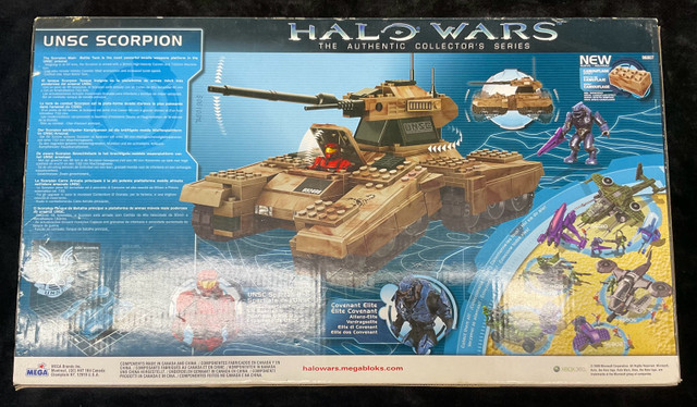 Mega Bloks Halo Wars UNSC Scorpion Set  in Toys & Games in North Bay - Image 2