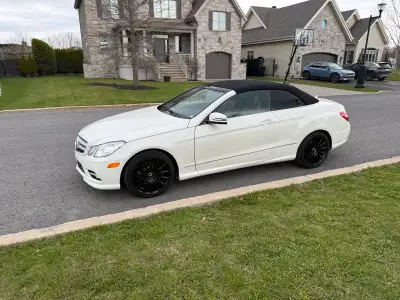 Spectaculaire MB E350 convertible! Mécanique 10/10! Esthétique 9.5/10, absolument aucune rouille! Pa...