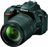 Nikon DSLR D5500 with lens and accessories