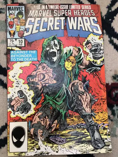 Marvel Super Heroes Secret Wars #10 Classic Doctor Doom cover, View more