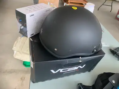 Basically brand new helmet, XL size. Located in Nelson