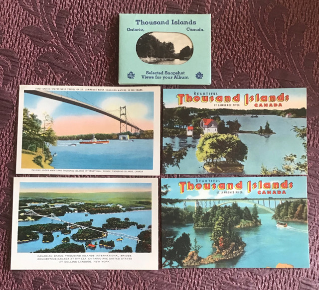 Vintage 1000 Island's Postcards and Mini Pictures in Arts & Collectibles in Stratford
