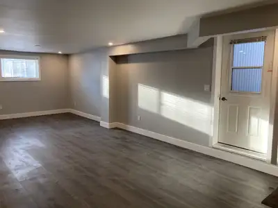 Newly renovated bright and spacious 1BR basement apartment. Available as early as September 1, 2026....