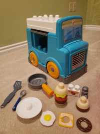 Megablocks food truck toy