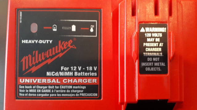 Lot of (2) Milwaukee 48-59-0255 12-18V NiCd Chargers; Louisbourg in Power Tools in Cape Breton - Image 2