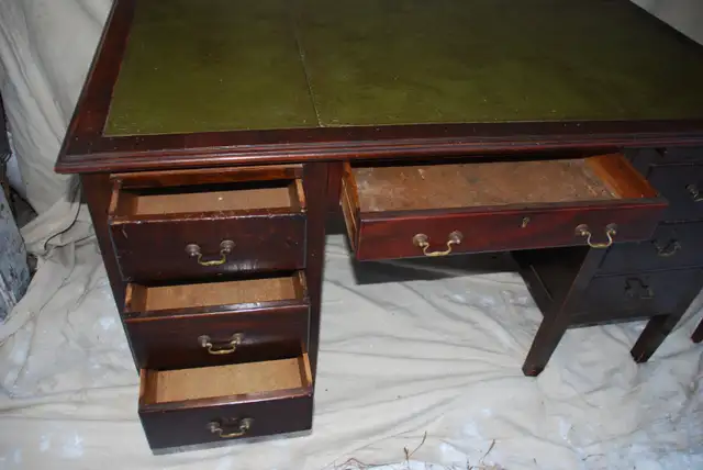 Antique wooden Liberty Cabinet and Liberty Desk in Hutches & Display Cabinets in Edmonton - Image 6