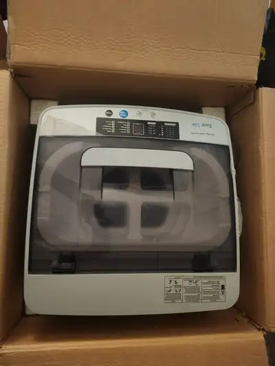 Brand new apartment size washer and dryer combo, View more