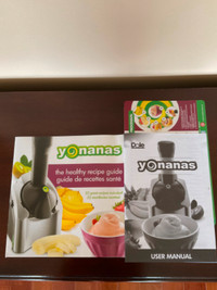 Appareil pour faire des desserts santé glacés (Yonanas)