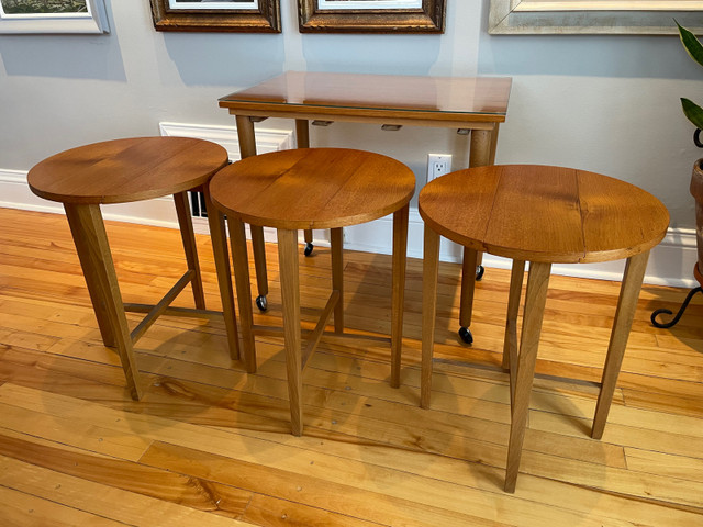 ***SOLD***Teak Nesting Tables by Poul Hundevad, 1960s, Set of 4 in Other Tables in Ottawa - Image 4