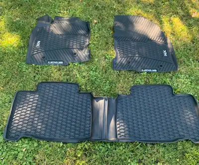 Original Lexus NX200t winter rubber floor mats. Great condition. Also have a cargo mat and cargo net...