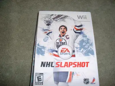 WII VIDEO GAME NHL SLAP SHOT VERY CLEAN COMPLETE TESTED, View more