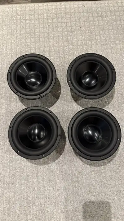 Dayton Audio RSS-210HF4 8" subwoofers (4 drivers), View more