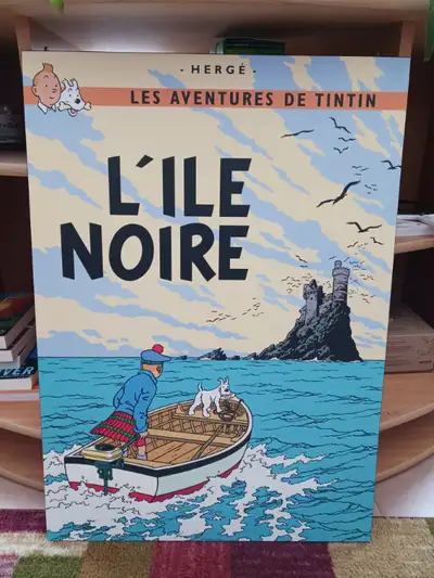 LAMINÉ TINTIN L'ILE NOIRE LIVRAISON GRATUITE, View more