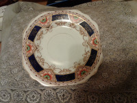 Antique Fanfare porcelain Osborne bone china plate