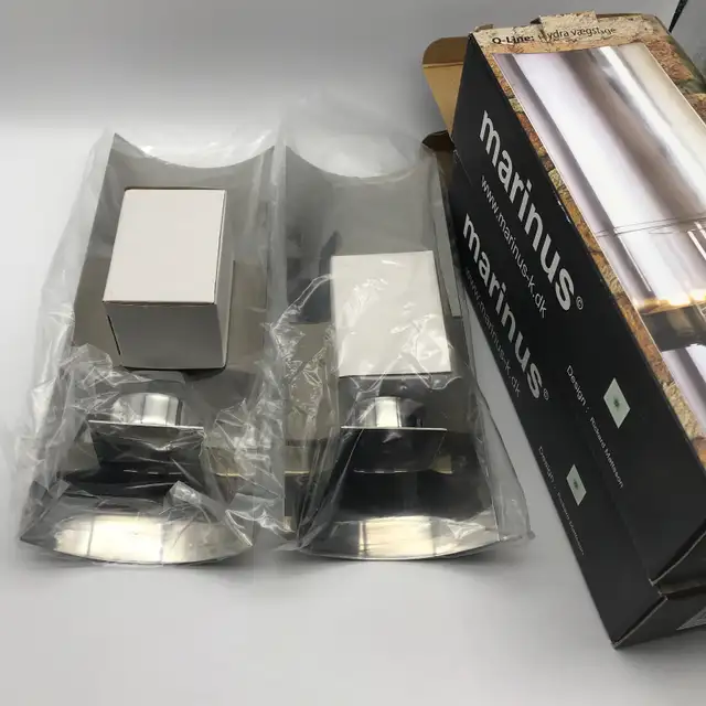 New in Boxes Pair of Danish Design Marinus Candle Sconces in Home Décor & Accents in Ottawa - Image 5