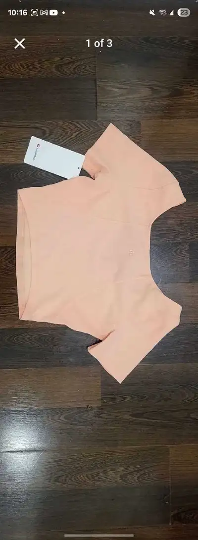 Lululemon Ribbed Contoured V-neck SS, View more