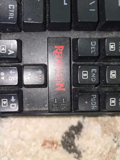Upgrade your gaming setup with this Redragon Kumara K552 mechanical keyboard, which is in good condi...