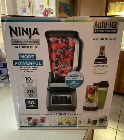 Ninja Professional Plus Blender Duo - BNIB, View more