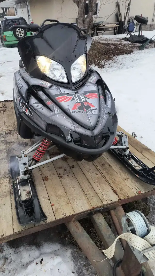 2007 Arctic Cat M7 EFI 153" - Custom SledSkins Wrap